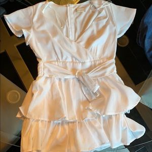 White Altered State romper